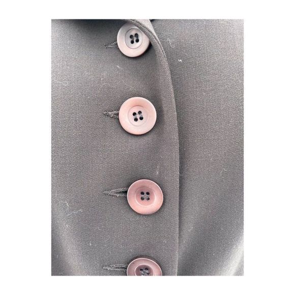 90s Wear Else Blazer Vancouver Longline Single Breast Notched Blazer Sz 6 - Picture 3 of 11